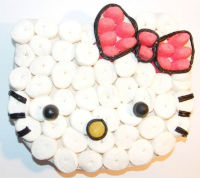 gâteau de bonbons hello kitty